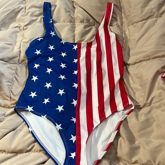 Swim American Flag One Piece Swimsuit New With Tags Poshmark